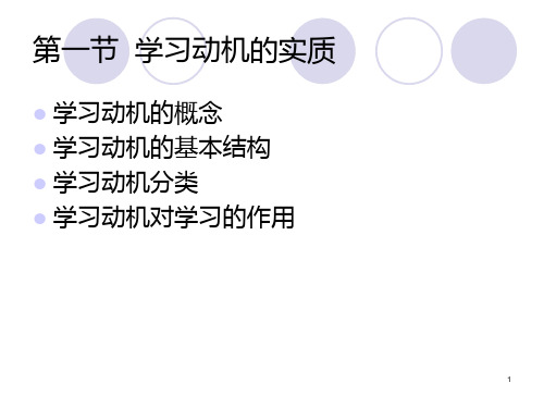 师资培训班高等教育心理学第四章PPT课件