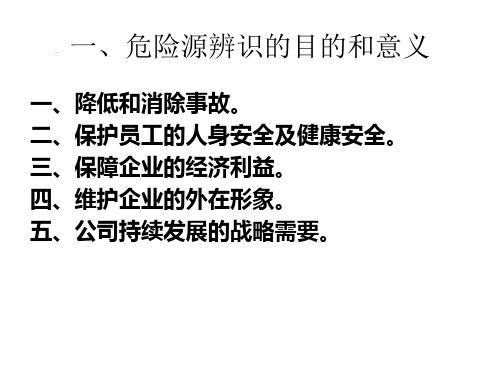 《危险源辨识》PPT课件