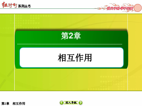 【红对勾】2014届高三总复习人教版物理【配套实验】：第2章 相互作用--实验二 探究弹力和弹簧伸长