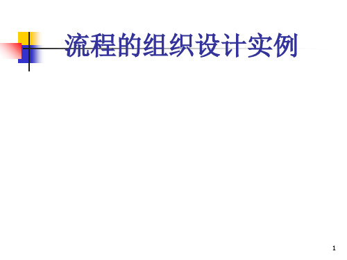 基于战略与供应链流程的组织设计实例