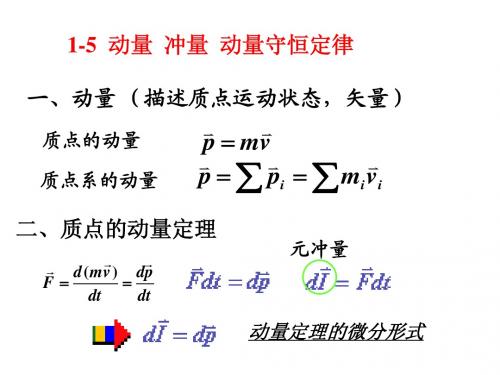 第一章 (全)力学基本定律