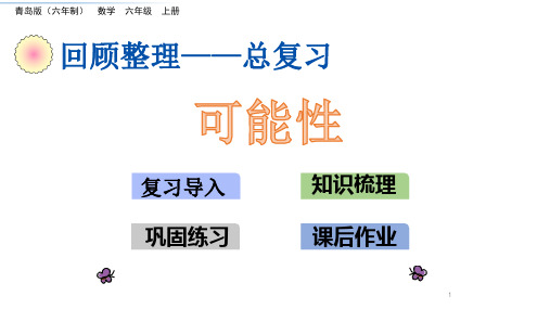 青岛版六年级上册数学《可能性》课件