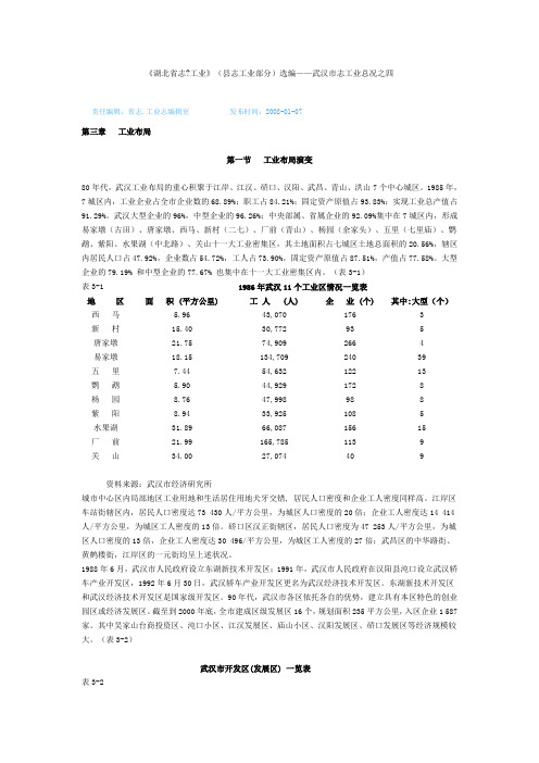 湖北省武汉开发区志