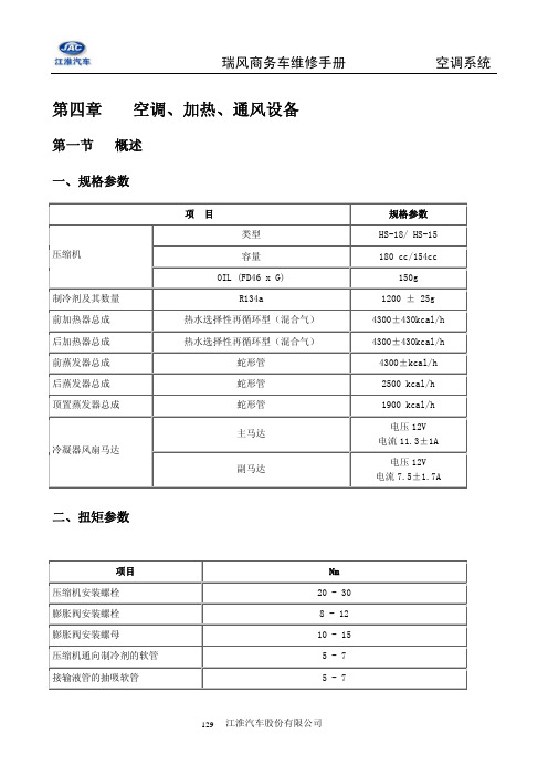 汽车空调部分