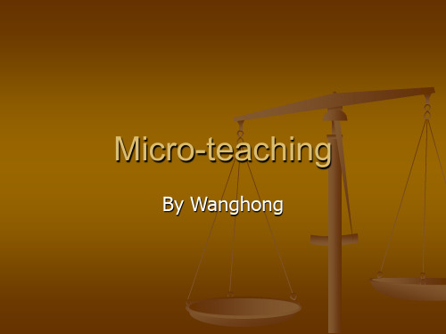 Micro-teaching