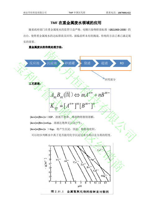 TMF在重金属废水中的应用