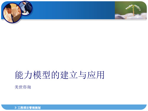 MERCER(美世)能力模型的建立与应用.ppt