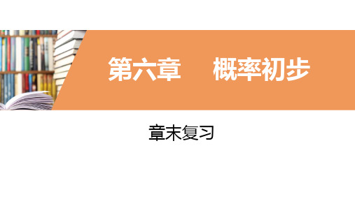 2020-2021学年北师大版数学七年级下册单元期末复习课件  第六章  概率初步