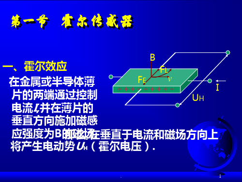 常用半导体传感器PPT课件