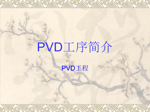 PVD工序简介