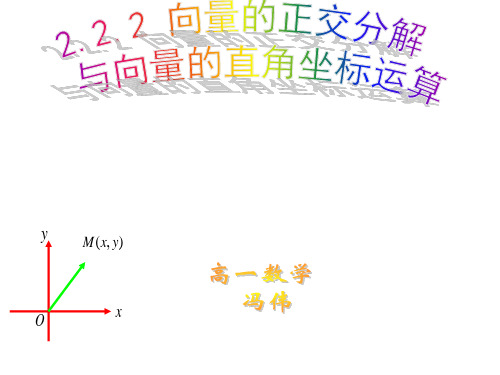 向量的正交分解(精)