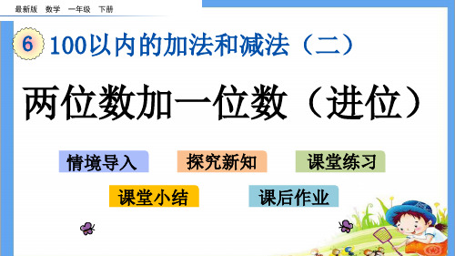 最新版一年级数学下册《第6单元 100以内的加法和减法(二)【全单元】》精品PPT优质苏教版课件