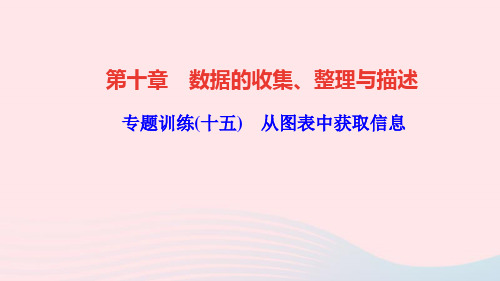 七年级数学下册-从图表中获取信息作业课件新版新人教版