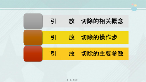 2021年 使用两条引导线放样切除讲解