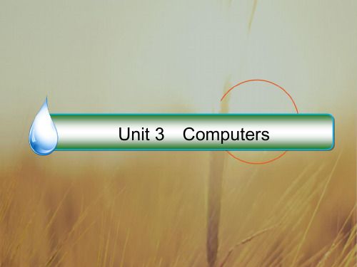 最新-2021版高考英语课标通用大一轮复习课件：必修二 Unit 3 Computers 精品