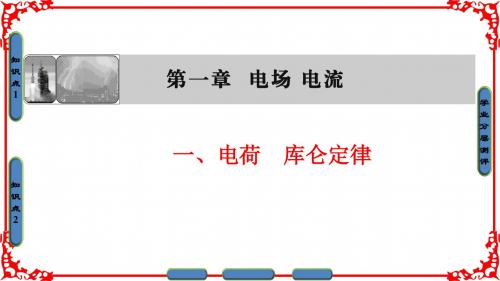 【课堂新坐标】2016-2017学年高中物理人教版选修1-1(课件)第一章 电场 电流 1