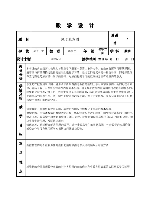 10.2直方图教案50,51,52