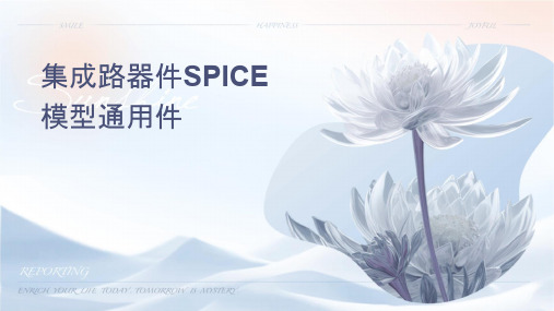 集成电路器件及SPICE模型通用课件