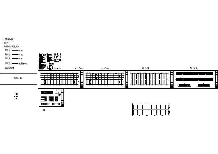 某单层厂房（仓库）建筑施工图