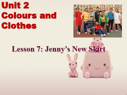 2022年冀教版《Lesson7 Jenny's New Skirt》课件 (6)