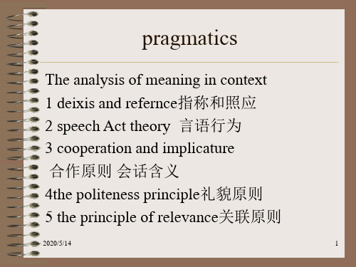 10pragmatics语用学