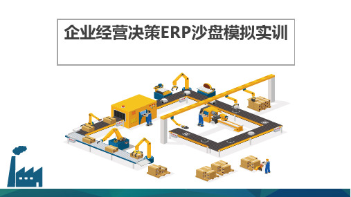 企业经营决策ERP沙盘模拟实训-沙盘模拟及作用