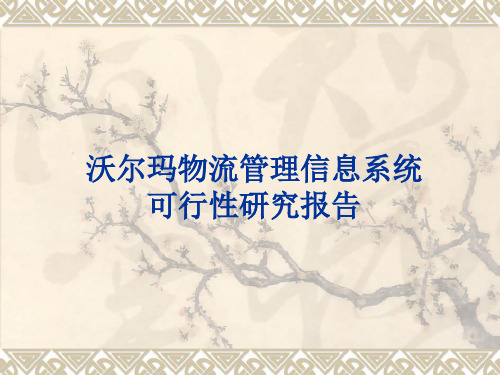 超市管理信息系统可行性分析报告