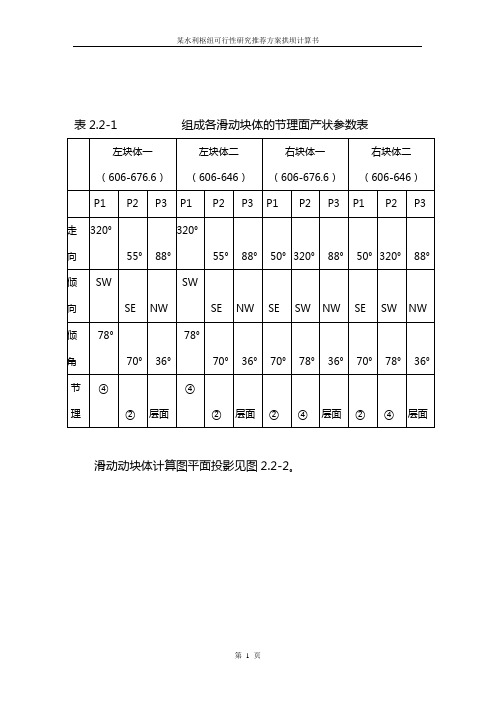 拱坝设计计算书最详细的