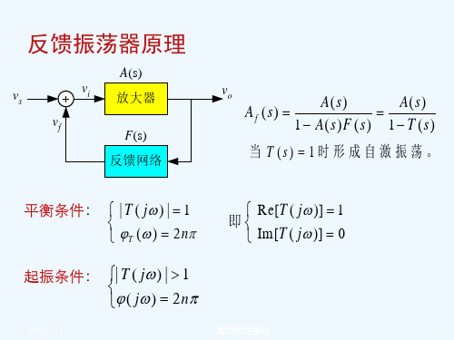 高频电路基础高频振荡电路