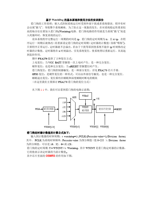 基于watchdog的应用与原理