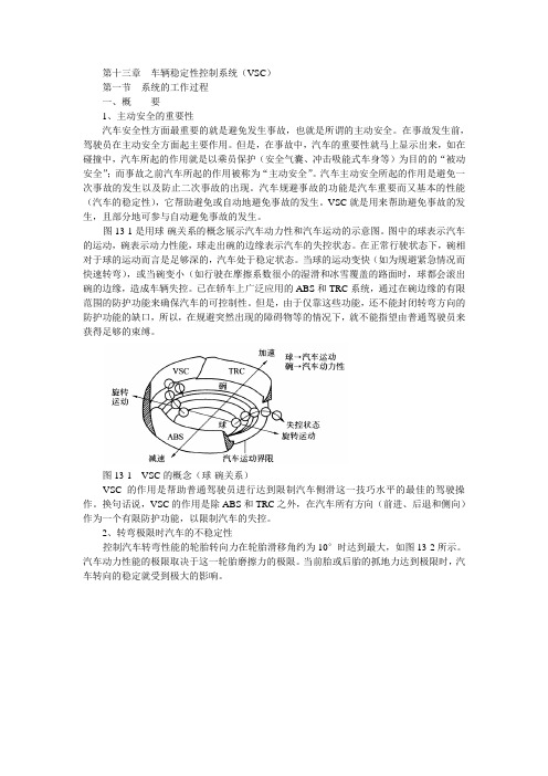 第13章车辆稳定性控制系统