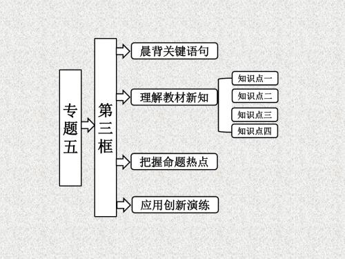 人教版高中政治必修二专题5第3框《建立社会主义市场经济体制》ppt课件