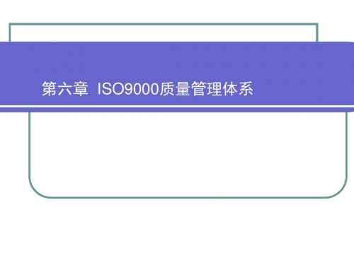 ISO9000质量管理体系概述(ppt 45页)