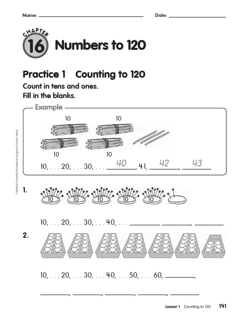 Math In Focus 新加坡数学Grade 1练习册 官方原版高清PDFChapter16