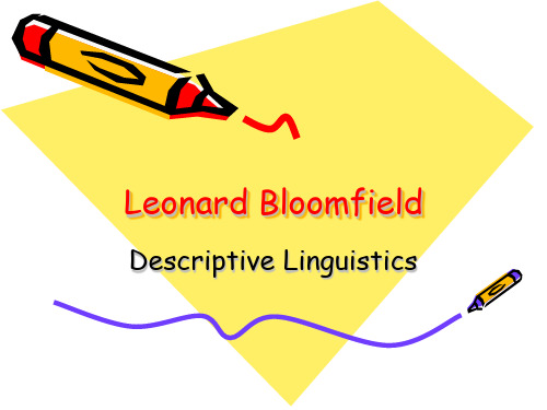 Leonard Bloomfield