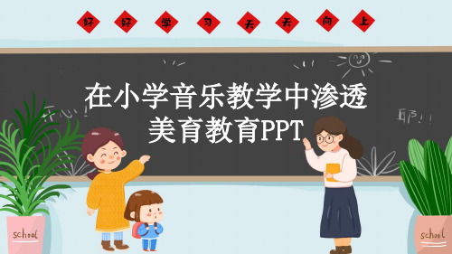 在小学音乐教学中渗透美育教育PPT