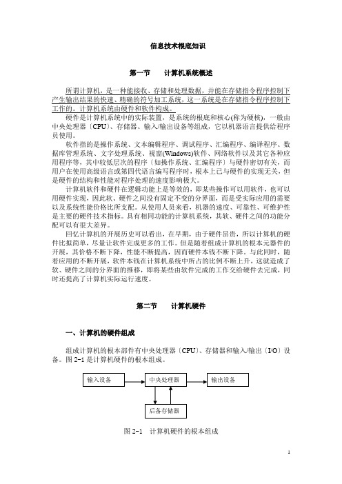 信息技术基础知识