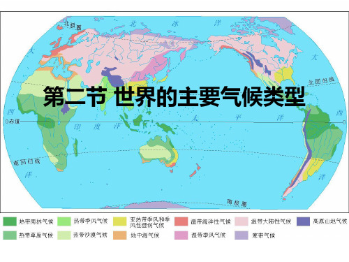 第2节 世界的主要气候类型