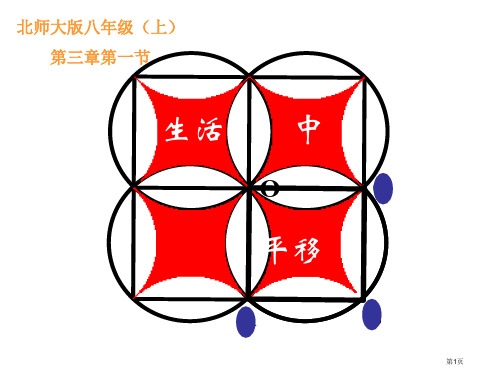 八年级数学生活中的平移省公开课一等奖全国示范课微课金奖PPT课件