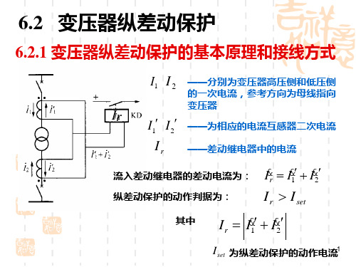 变压器纵差动保护PPT参考幻灯片