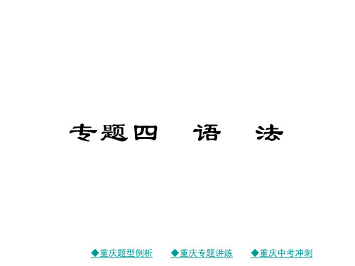 中考复习专题语法汇编精品PPT课件