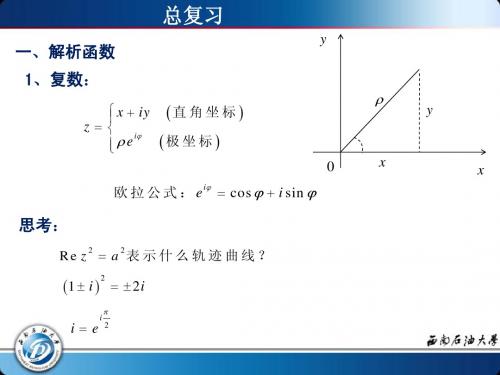 陈普春数学物理方法重点_总复习