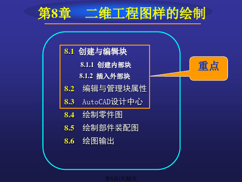 二维工程图样绘制