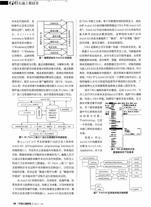 3D_Petro三维工厂设计及管理软件的技术实践