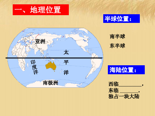 七年级下册地理澳大利亚课件