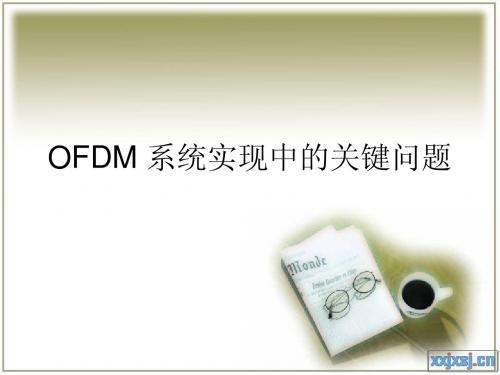 OFDM 系统实现中的关键问题