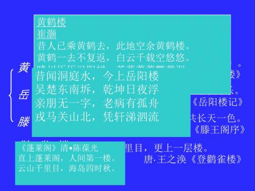 高二语文课件：《滕王阁序》(人教版必修5)