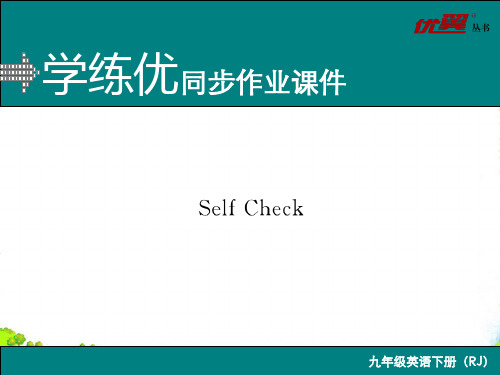 人教版初中英语九年级上册Unit 13 Self Check-课件