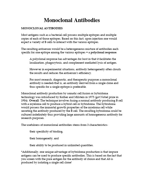 Monoclonal Antibodies