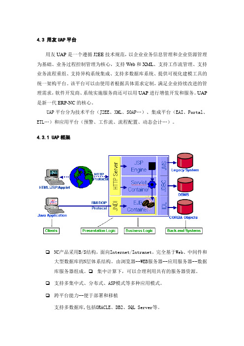 用友UAP平台